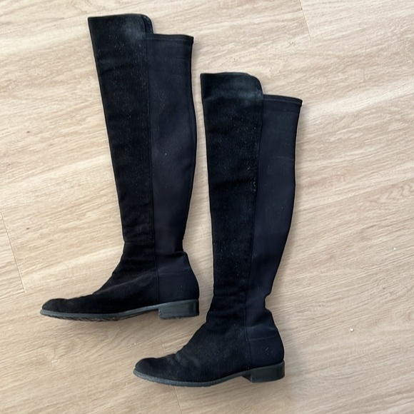 Stuart Weitzmann 50/50 Over The Knee Boots - Picture 2 of 3